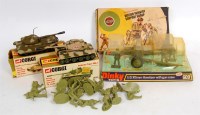 Lot 1648 - Mixed Military Diecast and Plastic Figure...