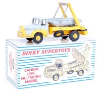 Lot 1909 - French Dinky Toys, 895 Unic Marrel multi-body...