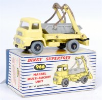 Lot 1911 - Dinky Toys, 966 Marrel multi-bucket unit, pale...