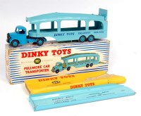 Lot 1949 - Dinky Toys, 982 Pullmore car transporter,...