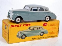 Lot 1951 - Dinky Toys, 150 Rolls Royce Silver Wraith with...