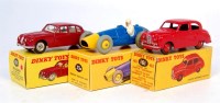 Lot 1956 - Dinky Toys Boxed diecast Group, 3 examples,...