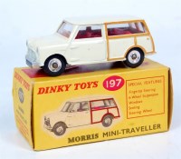 Lot 1974 - Dinky Toys, 197 Morris Mini-Traveller, cream...