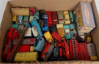 Lot 1996 - Tray of mixed play worn Dinky Toys, Corgi Toys...