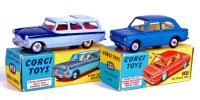 Lot 1634 - Corgi Toys Boxed Diecast Group, 2 examples to...