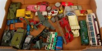 Lot 1920 - Tray of mixed play worn Dinky Toys, mixed...