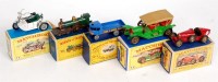 Lot 2333 - Collection of 9 Boxed Matchbox Models of...