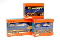Lot 2523 - Tekno No.425 Volvo F89 and 2x No.452 Draw Bar...