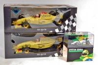 Lot 2553 - Minichamps 1/18th and 1/43rd scale diecast...