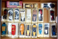 Lot 2637 - Solido 1/43rd scale saloon and sports car...