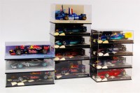 Lot 2527 - Minichamps 1/43rd scale Formula 1 Racing Car...