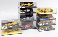Lot 2537 - Minichamps 1/43rd scale Formula 1 Racing Car...