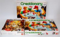 Lot 3156 - 9 Boxed Complete or Part Complete Lego Board...
