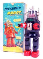 Lot 3158 - Nomura (Japan), 'Robbie the Robot', tinplate...