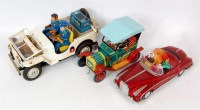 Lot 3170 - Large quantity of mixed tinplate vehicles,...