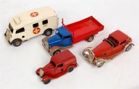 Lot 3175 - Triang Minic Post War tinplate emergency...