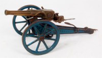 Lot 3190 - Marklin Field Gun, circa 1905, comprising of...
