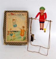 Lot 3191 - CK Kuramochi clockwork Wonder Acrobat,...