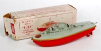 Lot 3194 - Sutcliffe boats, Fury Torpedo boat, grey...
