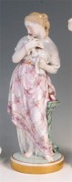Lot 65 - A circa 1900 Meissen Dresden porcelain...