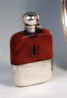 Lot 167 - A James Dixon & Sons silver mounted on glass...