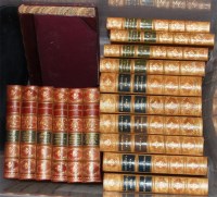 Lot 54 - BOX, ELIOT George, Works, 6 vols, 8vo, ½ tan...