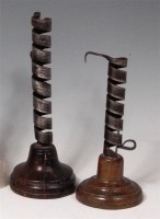Lot 289 - An early 18th century walnut and steel...