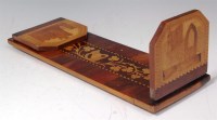Lot 292 - A 19th century Dutch walnut and marquetry...
