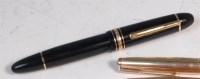 Lot 299 - A Mont Blanc Meisterstuck No.149 fountain pen,...