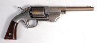 Lot 308 - A Rogers & Spencer? .44 calibre revolver, six...