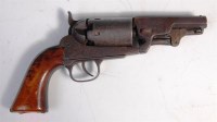 Lot 309 - A 19th century Belgian six shot caplock...