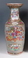 Lot 321 - A 19th century Chinese famille rose vase,...