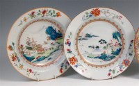 Lot 342 - A pair of Chinese Qianlong period famille rose...
