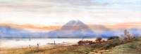 Lot 359 - Edward Moorland Lewis (1903-1943) - Sunset at...