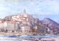 Lot 372 - George Rushton (1868-1948) - View of...