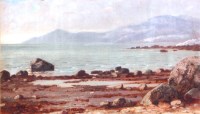 Lot 403 - Thomas Mower Martin (1838-1934) - A rocky...