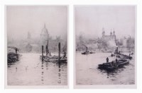 Lot 413 - Rowland Langmaid (1897-1956) - St Pauls from...