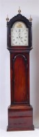 Lot 431 - An early 19th century mahogany longcase clock...