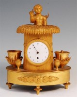 Lot 437 - A French Napoleon III bronze and ormolu...
