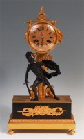 Lot 438 - A French Empire period ormolu and bronze...