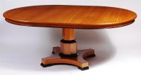 Lot 485 - A Dixon of Ipswich Beidermeier style satinwood...