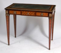 Lot 560 - A French Louis XVI kingwood and ormolu mounted...
