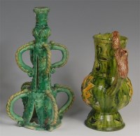 Lot 1105 - An Edward Bingham Castle Hedingham Pottery...