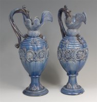 Lot 1106 - A pair of Edward Bingham Castle Hedingham...