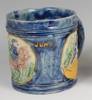 Lot 1108 - An Edward Bingham Castle Hedingham Pottery...