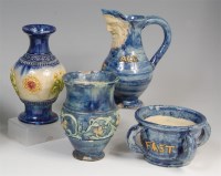 Lot 1111 - An Edward Bingham Castle Hedingham Pottery...