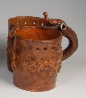 Lot 1114 - An Edward Bingham Castle Hedingham Pottery...