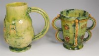 Lot 1118 - An Edward Bingham Castle Hedingham Pottery...