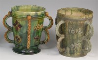 Lot 1120 - An Edward Bingham Castle Hedingham Pottery...