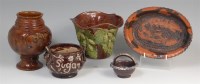 Lot 1123 - Edward Bingham Castle Hedingham Pottery wares,...